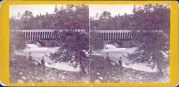 Aqueduct of the Delaware and Hudson Canal, over Rondout Creek.