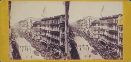 The Funeral of President Lincoln, New York, April 25th, 1865