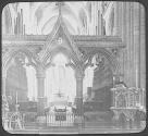 England. Choir Screen, Durham Cathedral