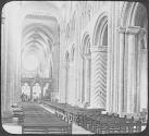 England. Nave. Durham Cathedral.