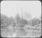 England. Litchfield Cath'l from Pool
