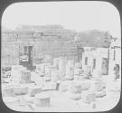 Medinek Abou. Grand Temple. Salle Hypostyle