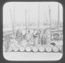 Branding Barrels of Herring at Aberdeen