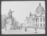 Wallace Statue, w. (illeg.) South Church & Public Library, Aberdeen