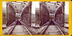 Saw Mill Rift Bridge across the Delaware River, near Port Jervis.
