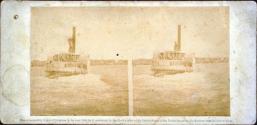 Steamer Running to Harlem and Mott Haven from Peck Slip, N. York.