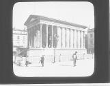 The "Marson Carrie" (sic) one of the finest Roman Temple (sic) extant, Nimes.