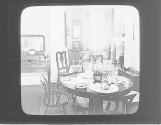 Domestic Art - Dining Room and Living Room.