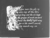[I Have Seen the Glory]