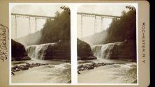 Portage: Upper Falls / Erie RR bridge
