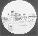 Delhi gate of the fort.