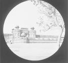 Delhi gate of the fort (distant view).