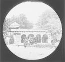 View in the Queen's Garden, Delhi.