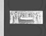 La mort de la vierge.