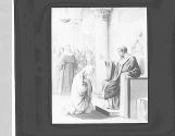 St Clement entendant les confessions.