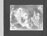 St Ferreol et St Ferjeux celebrant les saints mysteres dans une Cavern e.