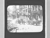 ZW. Louvain showing wreckage caused by the Germans.