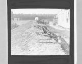 ZW. Belgian infantry in trenches at Acost.