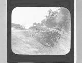 ZW. Defence of Antwerp. Belgian sharpshooter holding Bank of Nethe.