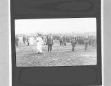 ZW. The King, Queen & Princess Mary inspecting new army at Border Camp
