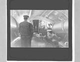 ZS. Inside a submarine below surface.