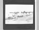ZS. A field hospital near view.