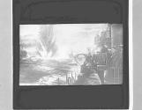 Destroying German mines in the North Sea.