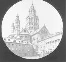 Mayence Cathedral, from S.W.