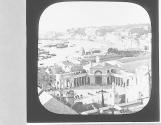 Genoa from above the Railway Station.