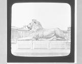 Landseer's Lion, left side Trafalgar Square.