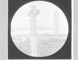 Ruins on Devenish Island. Lough Erne.
