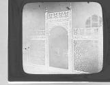 India Agra Taj Mahal Marble Screen Surrounding the Cenotaphs.