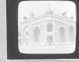 Tomb of Humayan near view Delhi.