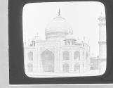 India Agra Taj Mahal-near view.