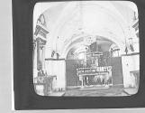 Interieur de l'Eglise de la Flagellation. Jerusalem.