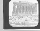 Greece-Parthenon from near the Proplylaea, Athens.