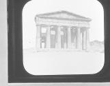 Greece-Temple of Theseus, Front, Athens.