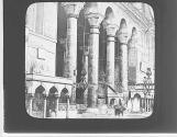 Constantinople, Mosque St. Sophie. interior.