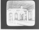 Constantinople, Palace of Dolma-Bagtche, interior.