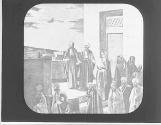 Jesus and His Disciples Going to the Garden of Gethsemane.