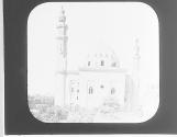 Exterior of Mosque of Sultan Hassan.