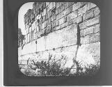 Mur cyclopeen a Balbek, Syrie.