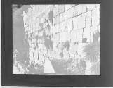 Mur des Juifs, vue d'ensemble. -The Jews wailing place, general view.