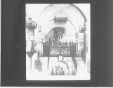 Palestine Interieur de l'Eglise de l'Anonciation a Nazareth.