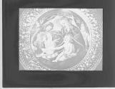 Firenze. Madonna con Bambino e Angeli. (Botticelli) Gall. Uff. Riproduzione interdetta. Anderson. Roma.