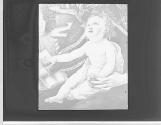 Firenze. Dettaglio Madonna. (Botticelli) Gall. (illeg.). Riproduzione interdetta. Anderson. Roma.