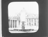 Fountain place St Peter Rome.