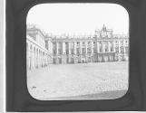 The Clock pavillion Royal Palace Madrid.