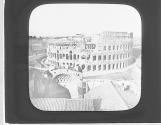 Panorama of the Coliseum Rome.