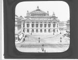 Opera the facade. Paris.